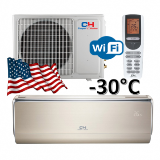 Oro kondicionierius/šilumos siurblys Cooper&Hunter VIP Inverter: CH-S09FTXHV-B (-30°C)
