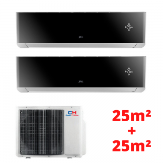 2 vidiniai C&H Veritas (CHML-S09FTXQ + CHML-S09FTXQ) inverter blokai + vienas išorinis (CHML-U14RK2) blokas (25m² + 25m²) 2 vidiniai C&H Veritas (CHML-S09FTXQ + CHML-S09FTXQ) inverter blokai + vienas išorinis (CHML-U14RK2) blokas (25m² + 25m²)
