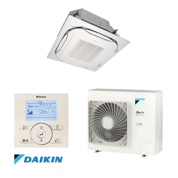 Oro kondicionierius/ šilumos siurblys (oras-oras) Daikin Split ROUND-FLOW Inverter FCAG35B/RXM35R9 (-20°C) - Image 5