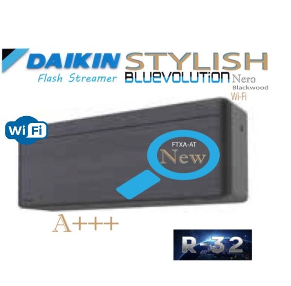 Oro kondicionierius/ šilumos siurblys (oras-oras) Daikin STYLISH Split Inverter FTXA20AW/BS/BT/BB-RXA20A9 - Image 6